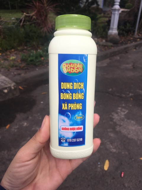 Dung dịch nước bong bóng xà phòng 250ml /500ml