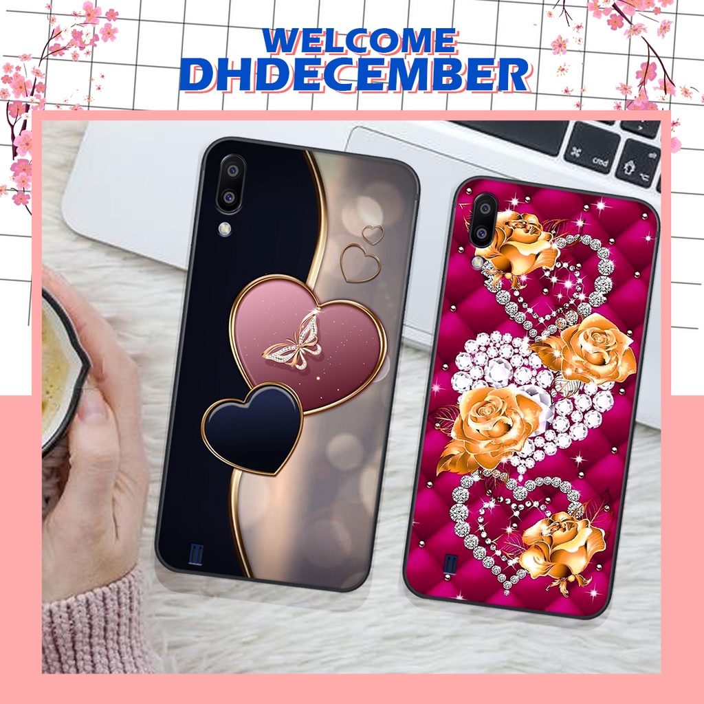 Ốp lưng Samsung Galaxy A10 / M10 in hình hoa tinh tế , mới mẻ DH DECEMBER