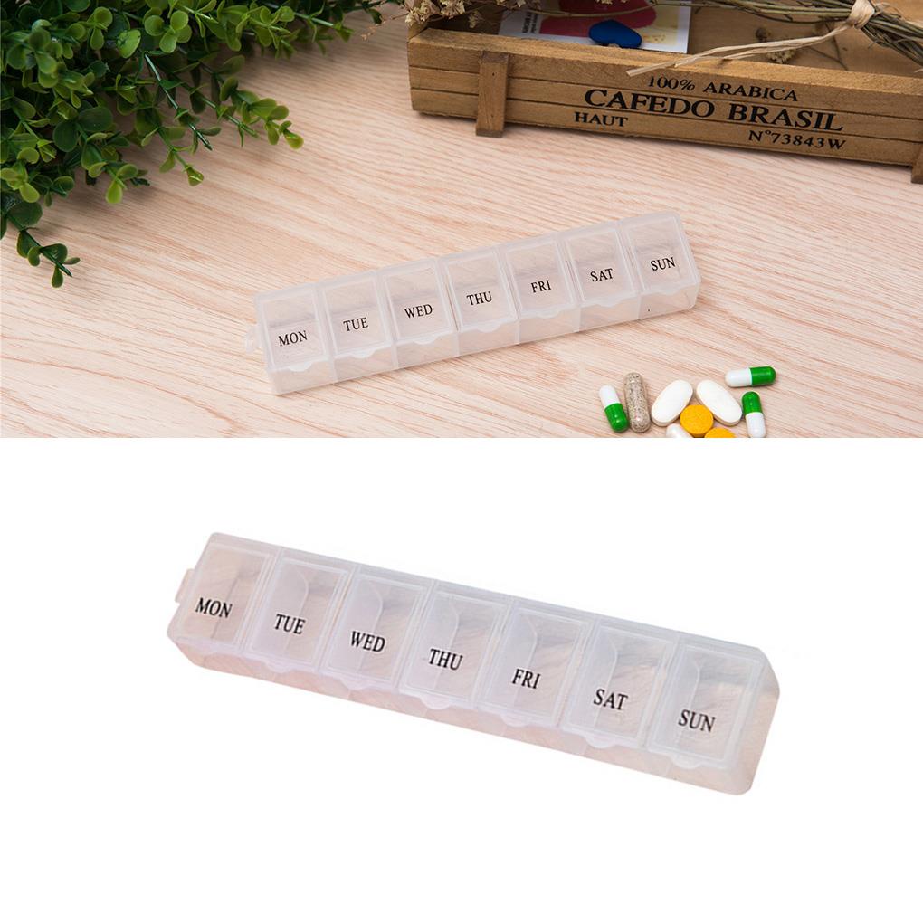 Hộp Đựng Thuốc 7 Ngăn Tiện Lợi Dễ Sử Dụng Ốp