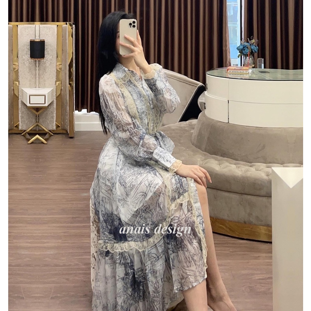 Đầm maxi siêu xinh chất liệu voan cao cấp PRINCESS