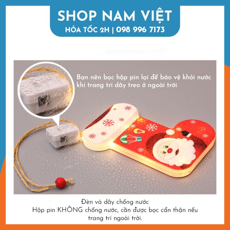 Đèn Led Mô Hình Giáng Sinh Trang Trí Cây Thông Noel