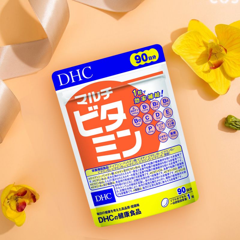 Vitamin Tổng hợp DHC Multi Vitamins Bổ sung 12 loại vitamin thiết yếu