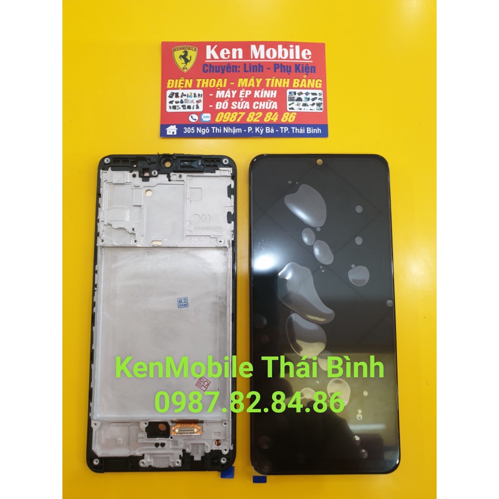 Màn hình Samsung A31 2020 / A315F Loại OLED, 2IC, Liền Khung, Màu Đen