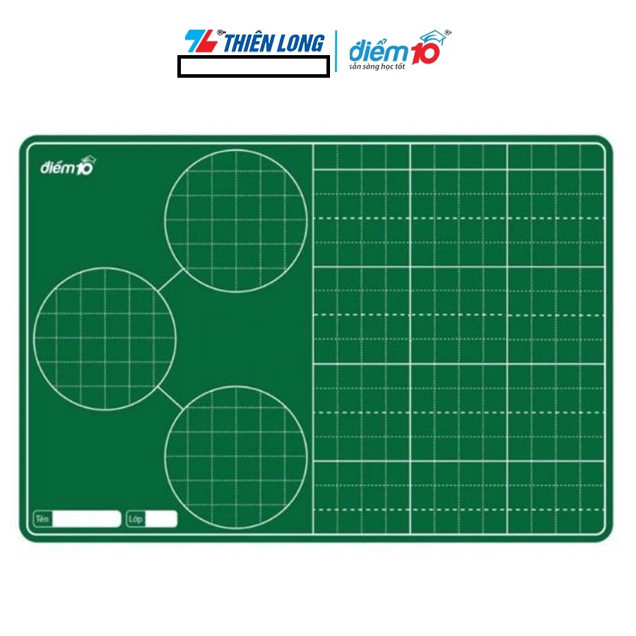 Bảng học sinh Thiên Long học Toán và Tiếng Việt theo chương trình SGK chân trời sáng tạo TP-B018