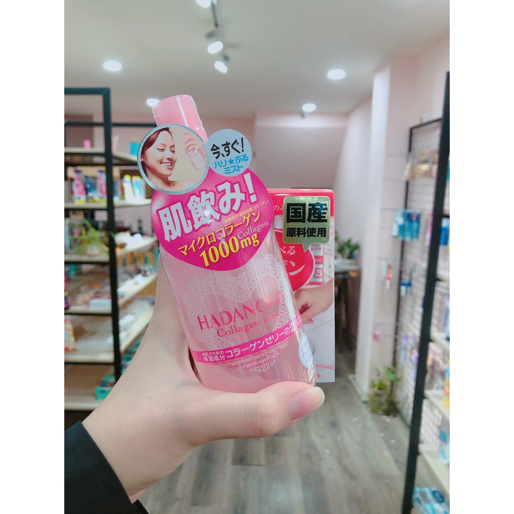 COMBO COLLAGEN XỊT KHOÁNG HADANOMY VÀ HANA.MAI