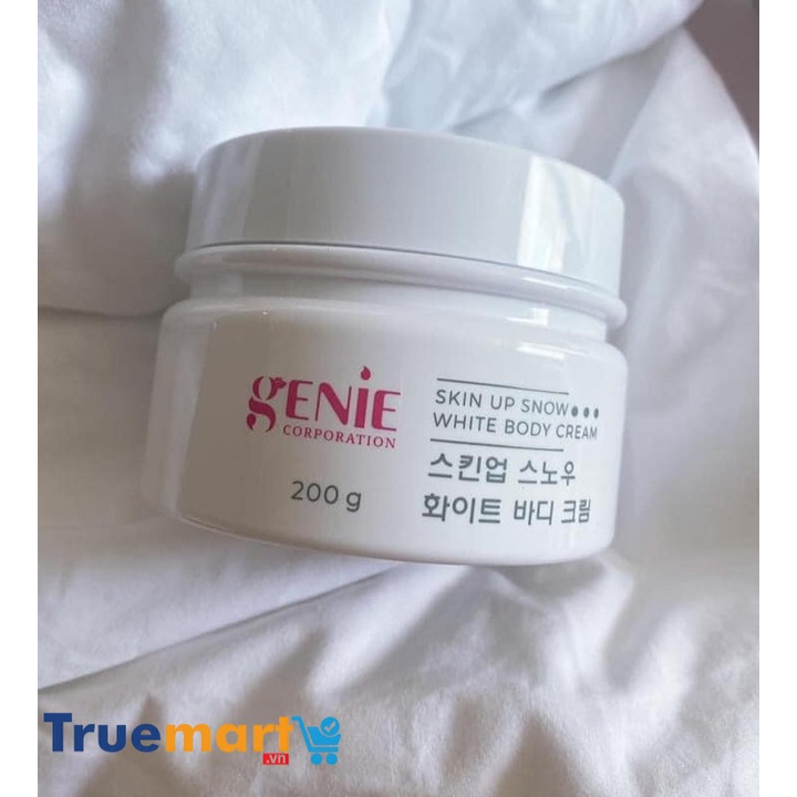 Kem và serum dưỡng trắng da mặt và toàn thân SKIN UP SNOW WHITE GENIE CREAM