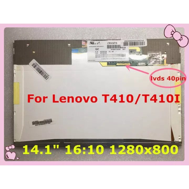 Bộ giải mã LCD cho màn LTN141AT15 1280x800 LVDS 40 pin