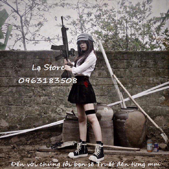 Mũ 3 PUBG cosplay