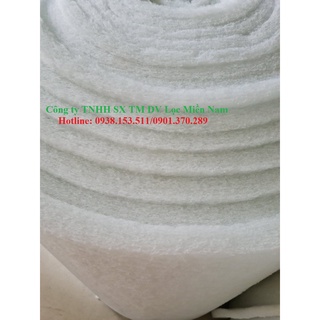 Bông lọc độ dày 20mm lọc nước khổ 2m