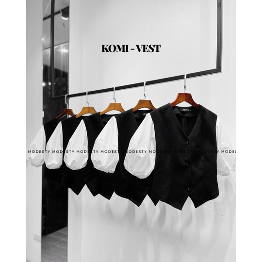 Modesty - Áo vest tay bồng - Komi Shirt