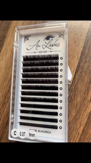 Mi khay An Lashes độ cong C ,chất mi silk Hàn Quốc