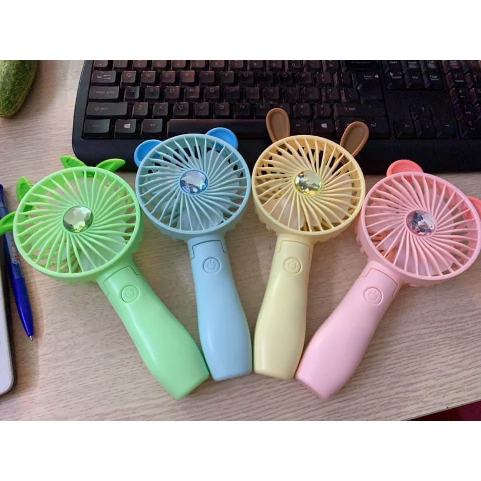 Quạt Mini Cầm Tay Sạc Điện Cao Cấp ANIMAL MINI FAN