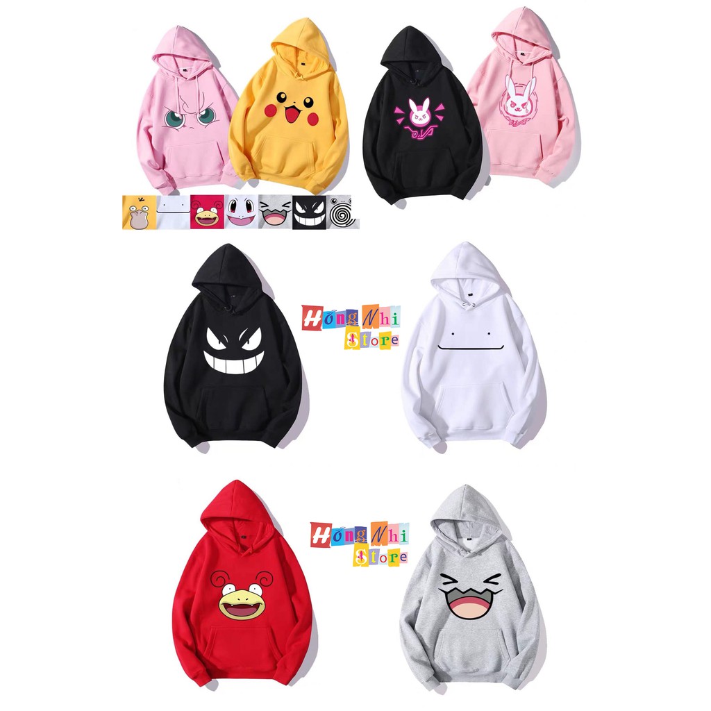 Áo Hoodie In Hình Chất Nỉ Lót Bông Các Mẫu Cao Cấp Dáng Rộng Unisex - MM