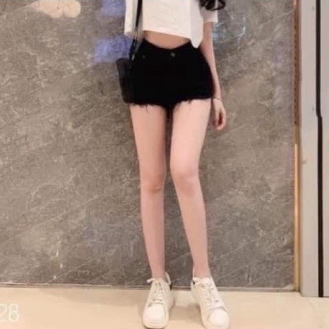 Quần Đùi Kaki Tua Rua, Quần Shorts Kaki Nữ Tua Rua