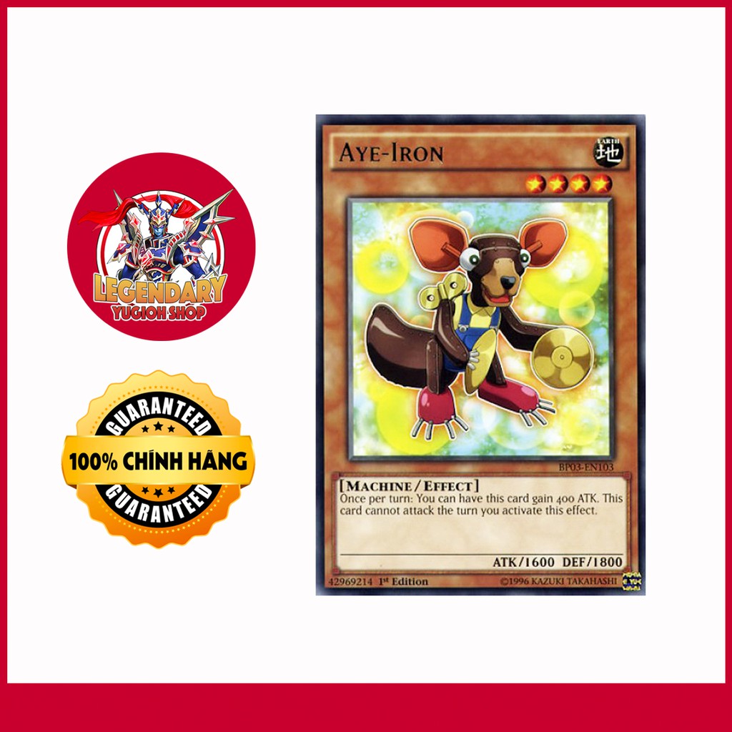 [Thẻ Bài Yugioh Chính Hãng] AYE-Iron