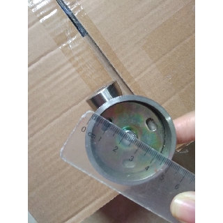 hút giữ cửa nam châm inox (6 cái)