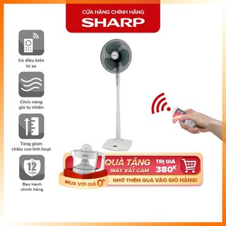 Quạt Đứng Sharp PJ-S40RV-WH -Hàng Malaysia , Bảo Hành 1 Năm Trên Toàn Quốc