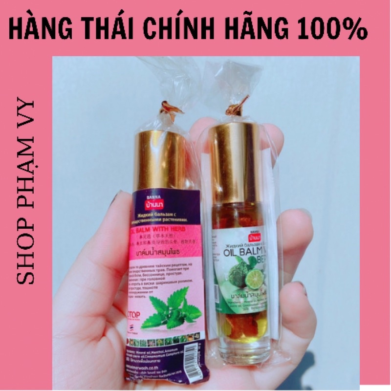 DẦU LĂN CHANH , BẠC HÀ THÁI LAN