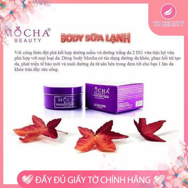 &lt;THẬT 100%&gt; Body Sữa Lạnh Day &amp; Night 2in1 Mocha