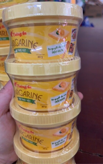 Bơ Thực Vật Tường An Margarine Hộp 80g/200g