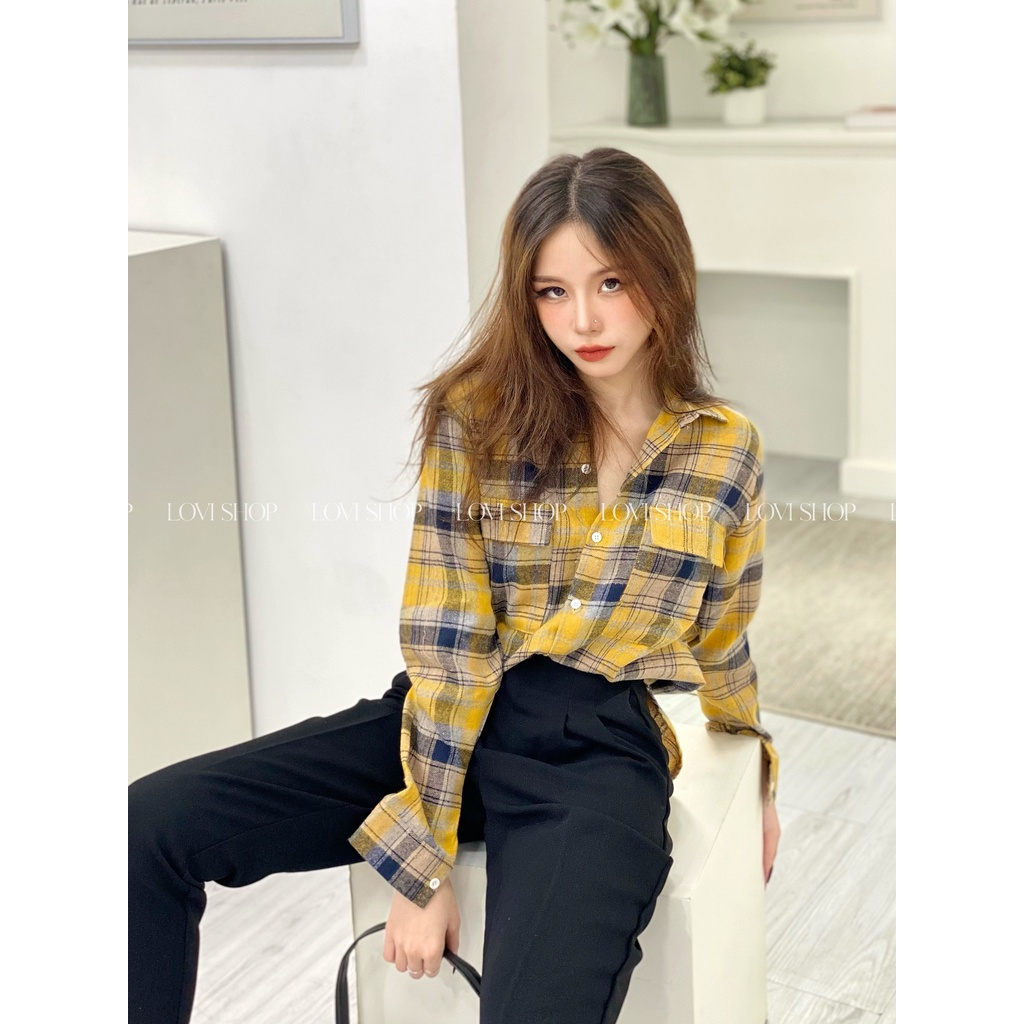 Quần tây baggy công sở 2 ly 2 nút Lovi shop