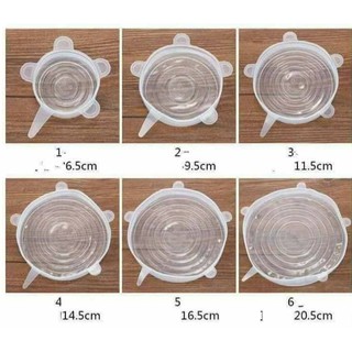 bịt thức ăn 6 cái silicon