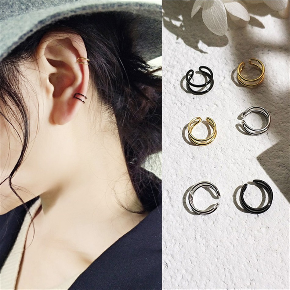 Khuyên cài vành tai tròn T0028
