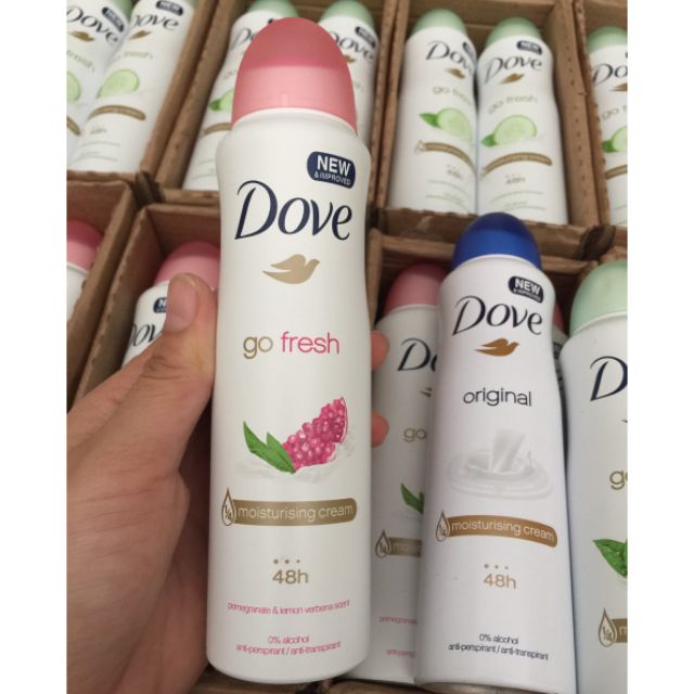 XỊT KHỬ MÙI DOVE 150ML CHO NAM VÀ NỮ