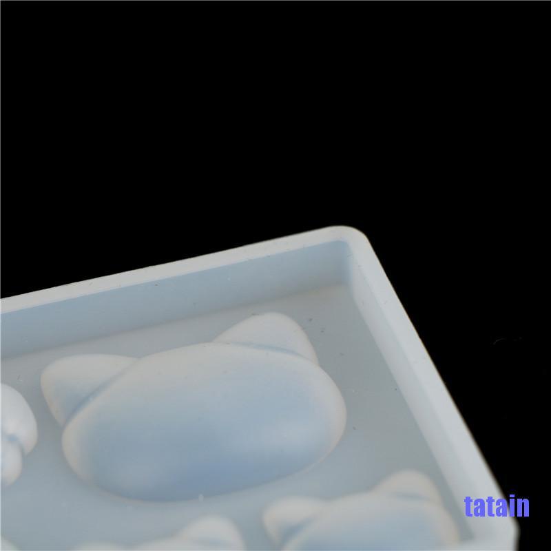 Khuôn Silicone Làm Trang Sức Resin Hình Dấu Chân Mèo / Trái Tim / Ngôi Sao / Mặt Trăng / Móng Vuốt Mèo Diy