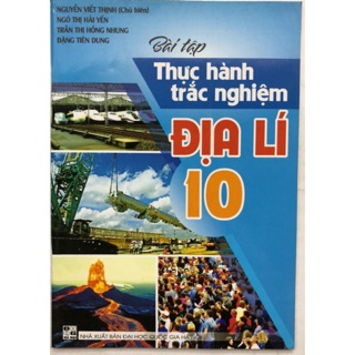 Sách - Bài tập Thực hành trắc nghiệm Địa Lí 10