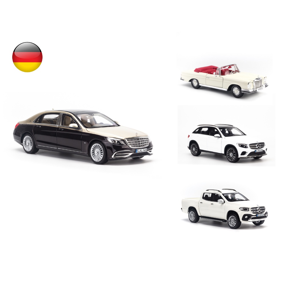 Mô hình Mercedes Benz GLC300, S650 Maybach, AMG GT 1:18