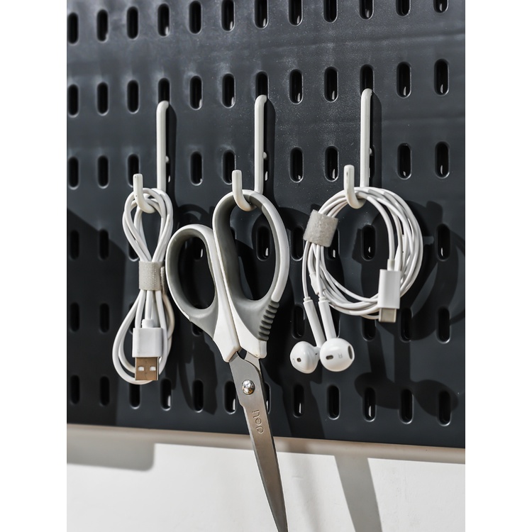 Móc sắt treo giá kệ móc decor Combo 3 móc treo B010 phụ kiện bảng pegboard NB131