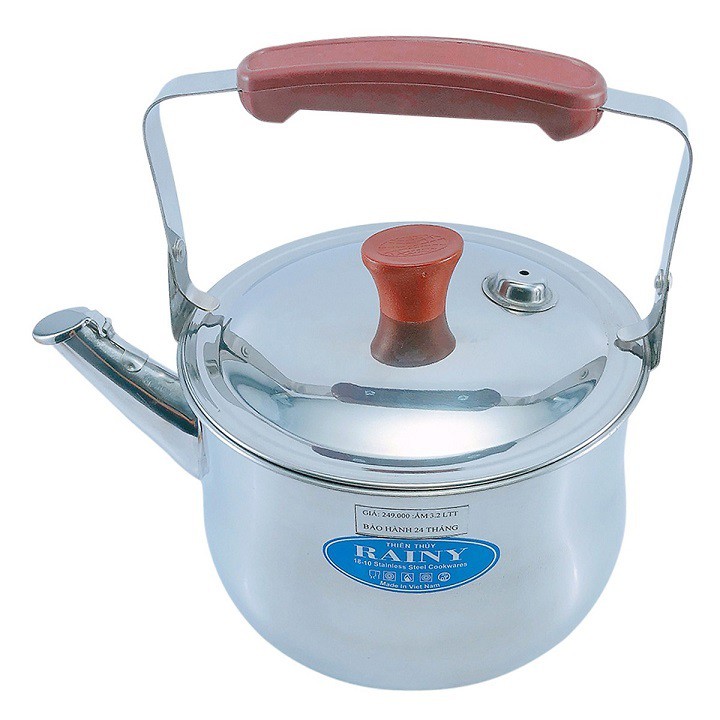 Ấm Đun Nước Inox REO 3.2L Rainy