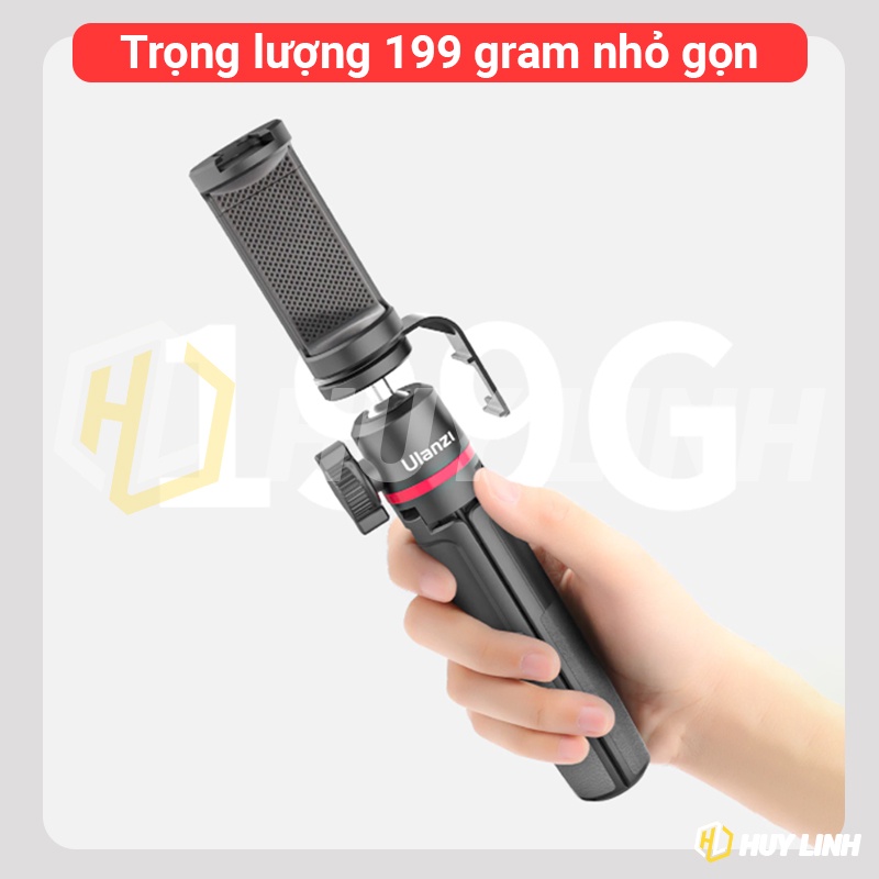 Ulanzi MT30 Extension - Chân máy mini cầm tay cho máy ảnh, điện thoại đa năng All In One