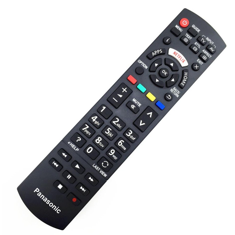 Điều khiển, Remote TV Panasonic LCD, LED, Smart - TV vào mạng Internet.