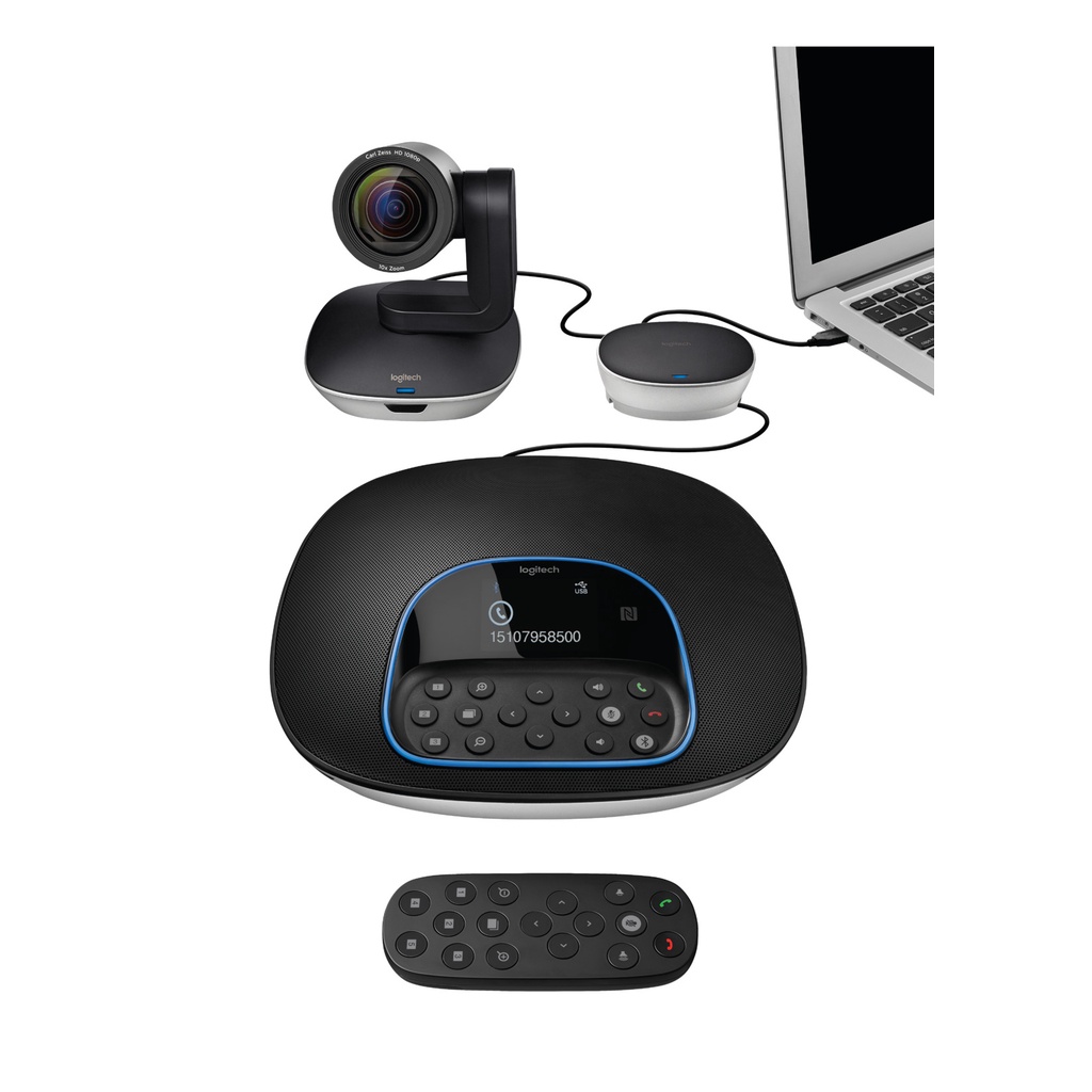 Webcam hội nghị truyền hình Logitech Group (Hàng chính hãng, BH 24 tháng 1 đổi 1)