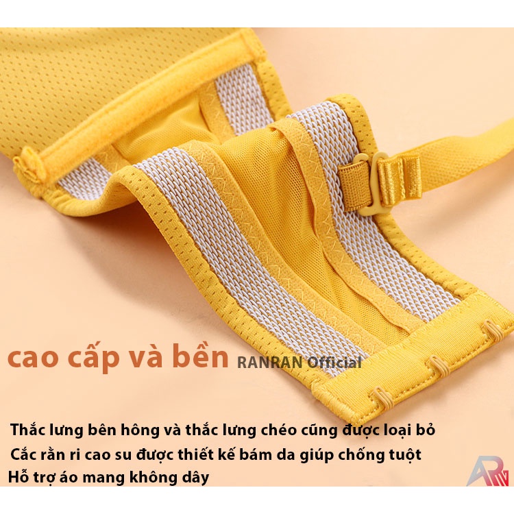Áo Ngực Su Chống Tuột Thái, Áo Lót Nâng Ngực Chính Hãng Loại 1 8822L