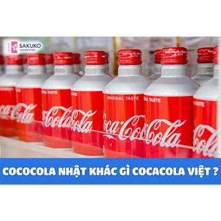 Coca cola nắp vặn vị nguyên bản nội địa nhật bản chai 300ml - sakuko - ảnh sản phẩm 5