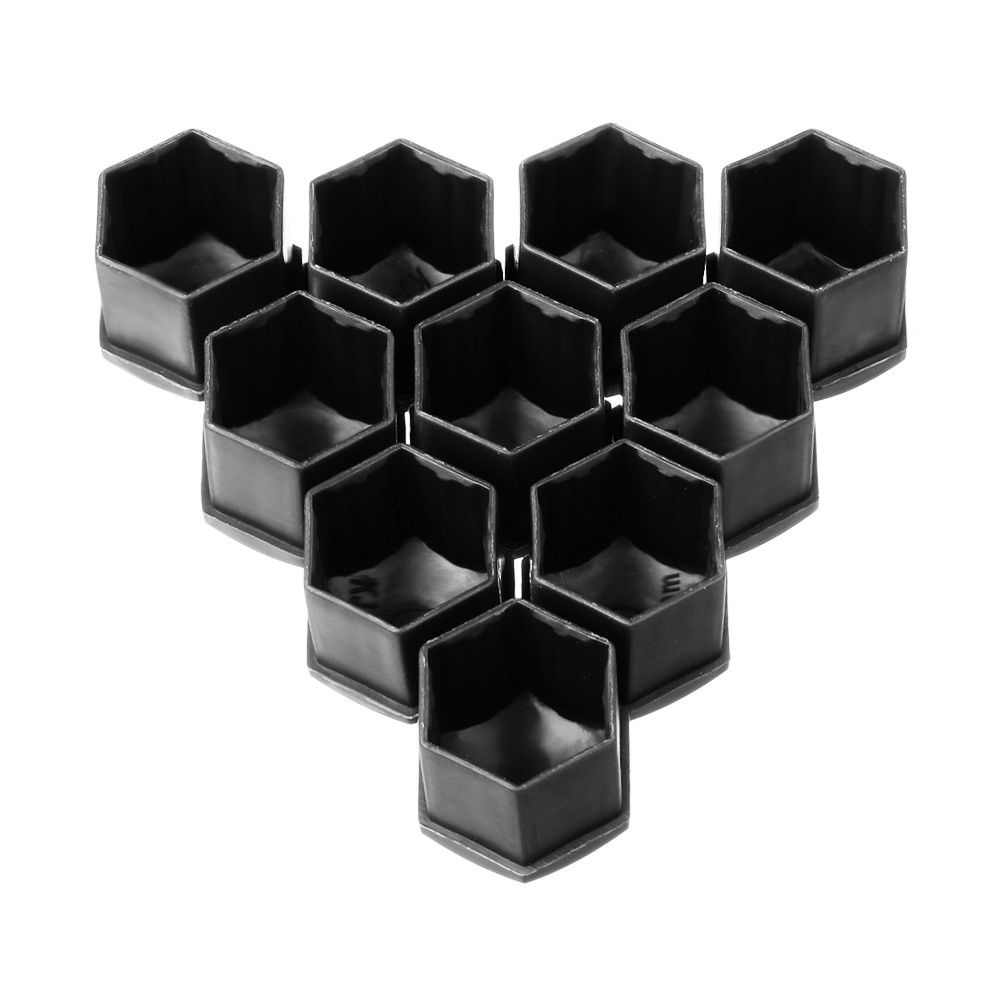 Bộ 20 nắp nhựa 19mm bảo vệ cho vít bánh xe hơi thông dụng