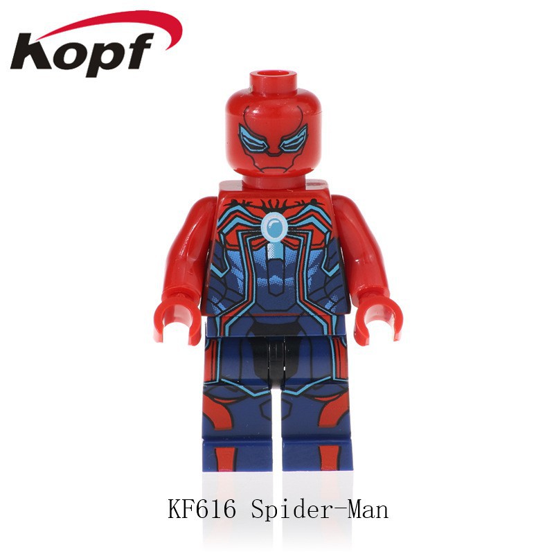MARVEL ROBIN Bộ Đồ Chơi Lắp Ráp Mô Hình Nhân Vật Siêu Anh Hùng Kf6052 Kf618