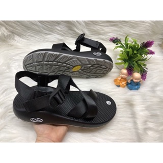 Dép chaco nam đen, đế cứng