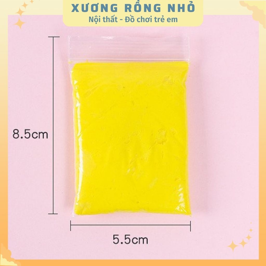 Đất sét nhật tự khô an toàn 12 màu cao cấp Softclay nặn hình, làm Butter slime kèm bộ cây tạo hình loại 1 hàng đẹp