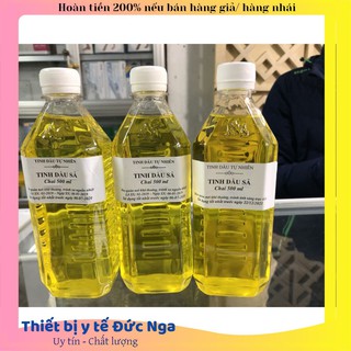 Tinh dầu xả 500ml sát trùng đuổi muỗi côn trùng