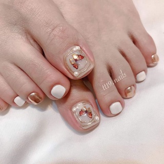 Nails box chân thiết kế keo + dũa + nhận làm theo mẫu