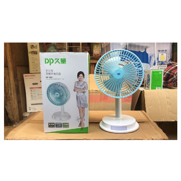 [Mã ELFLASH5 giảm 20K đơn 50K] Quạt sạc tích điện loại lớn 3 chế độ có đèn led DP-7627 | BigBuy360 - bigbuy360.vn