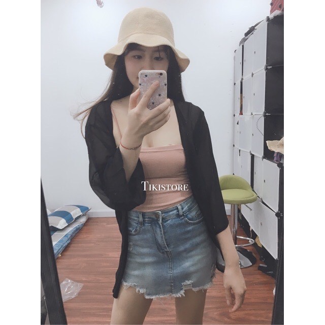 Áo khoác kimono trơn cực xinh N25100