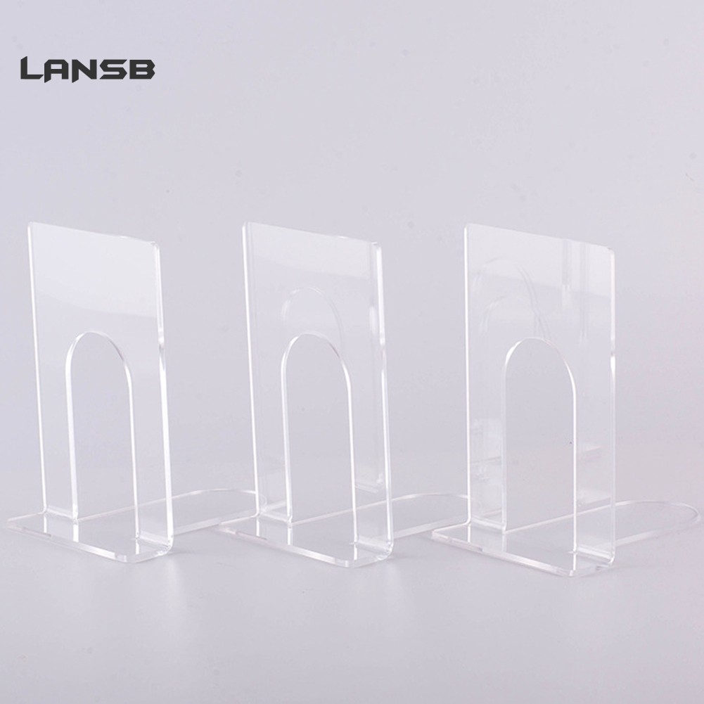 Giá để sách tiện lợi bằng nhựa acrylic trong suốt