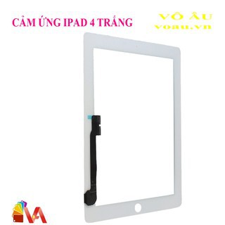 CẢM ỨNG IPAD 4 MÀU TRẮNG [CẢM ỨNG MỚI ĐẸP]