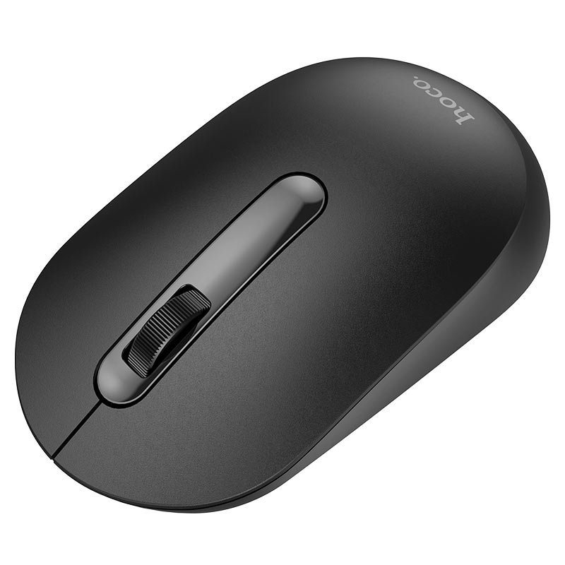Chuột không dây chính hãng Hoco USB 2.4Ghz nhỏ gọn thuận cả 2 tay phù hợp PC Laptop