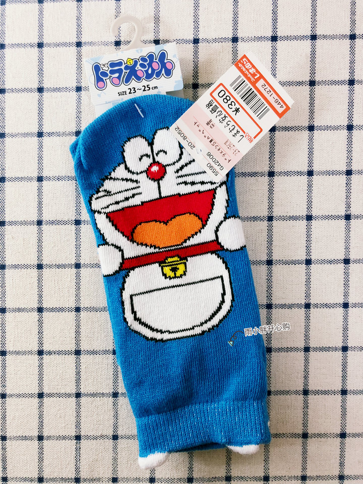 Vớ Cotton Họa Tiết Doraemon / Siêu Nhân Xinh Xắn Dành Cho Người Lớn
